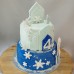 Frozen Castle Cake (D,V)